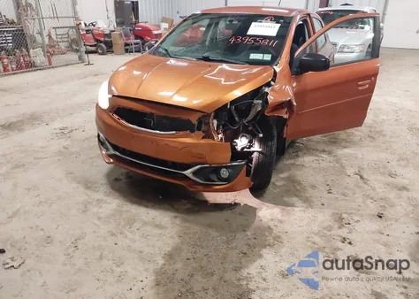 2019 Mitsubishi Mirage Le из США, поврежденный, VIN ML32A5HJ2KH002095